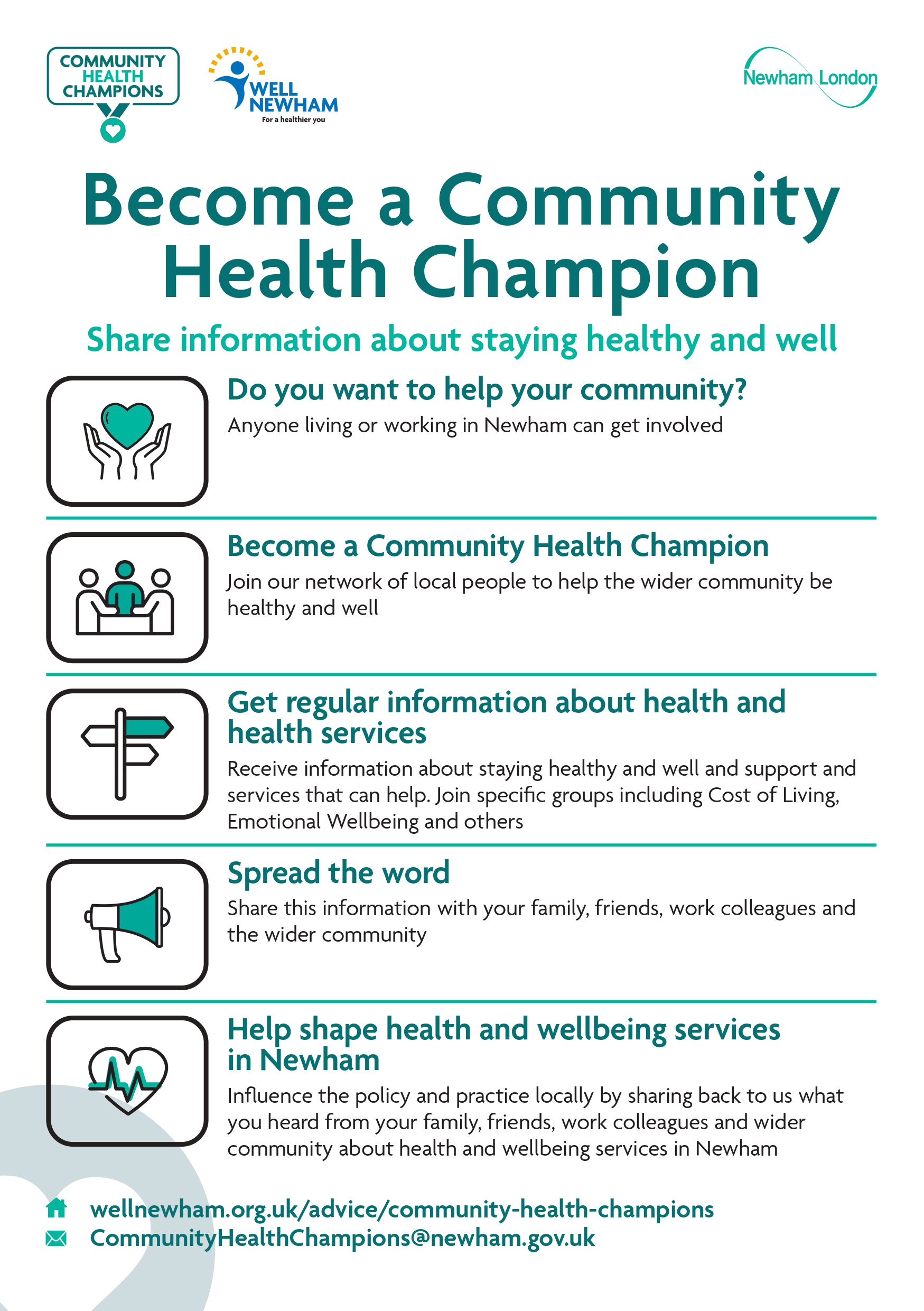 Become a Community Health Champion