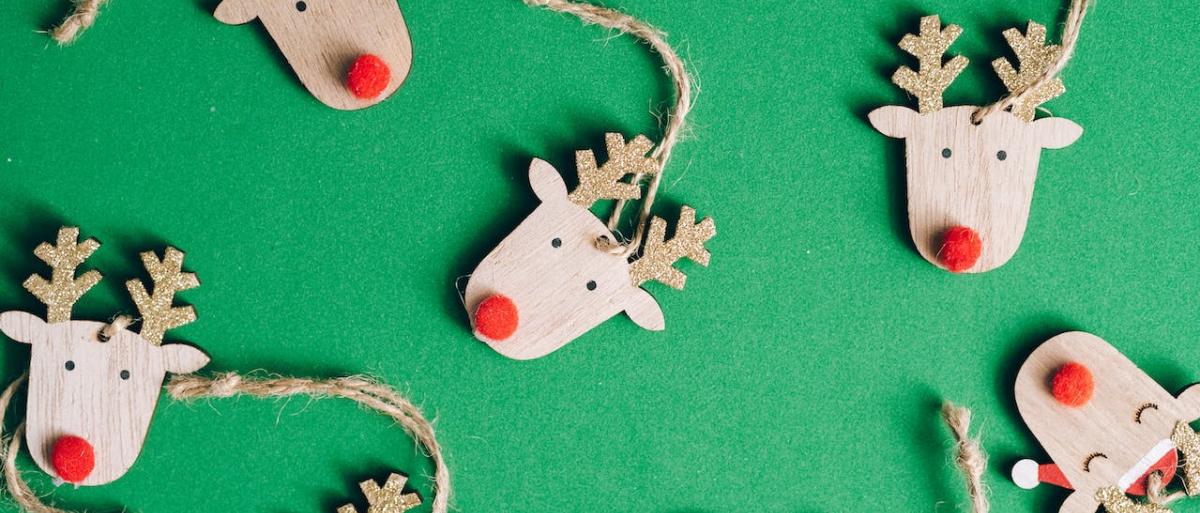 REINDEER CHRISTMAS ORNAMENT 