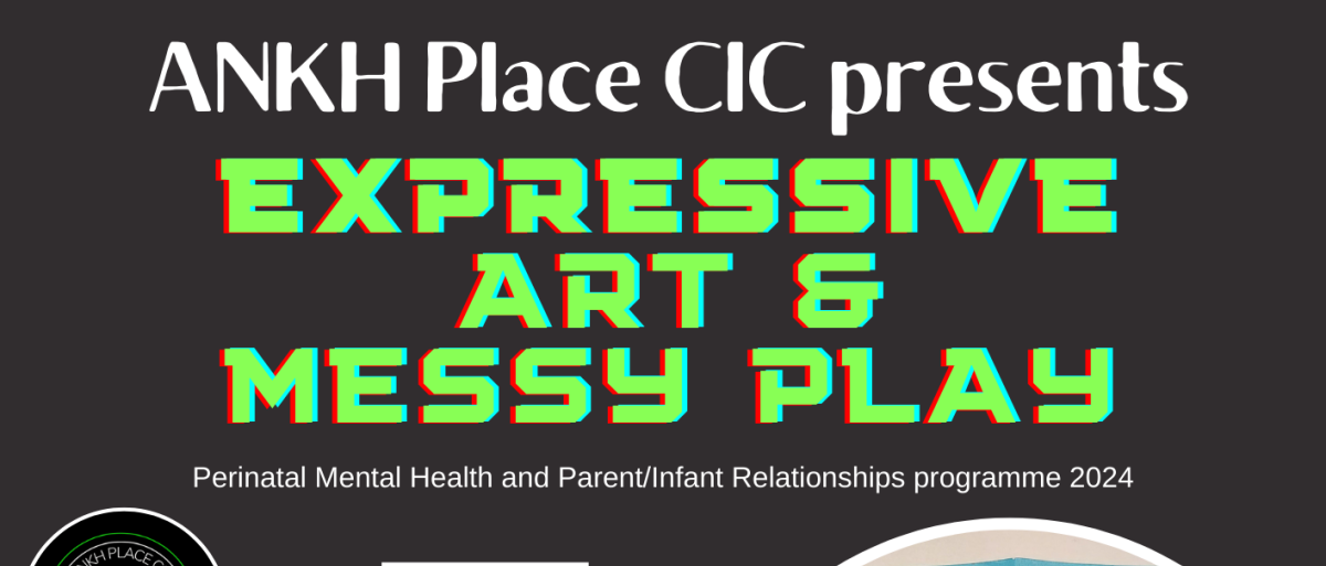 Expressive Art and Messy Play Flyer Perinatal sessions