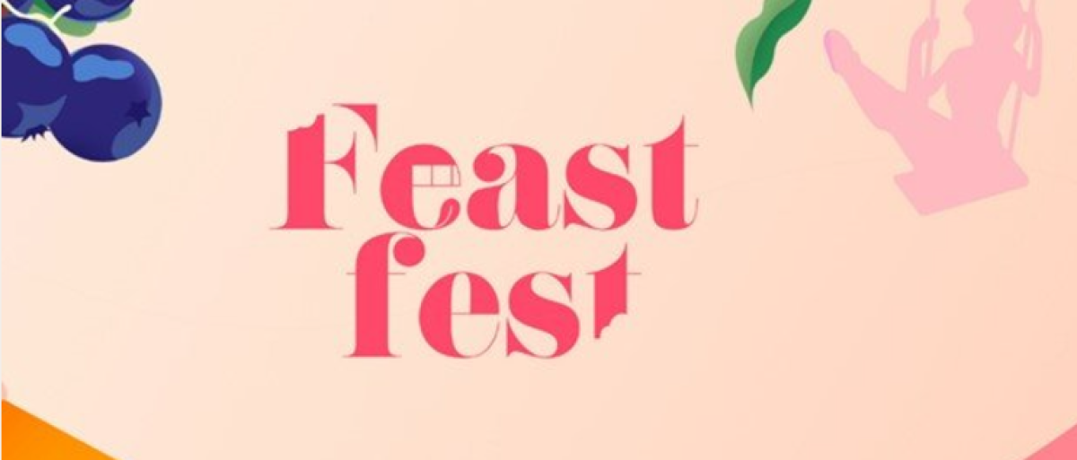 Feeast fair written in graphics